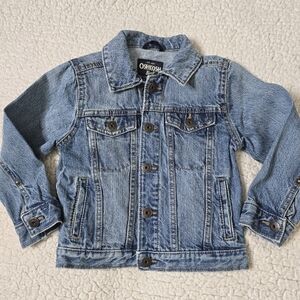 OshKosh B'gosh Boy's Classic Cotton Denim Jacket Size 3T
